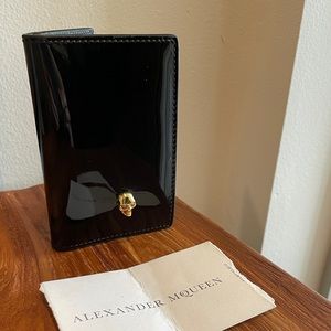 Alexander McQueen Patent Leather Pocket Organizer